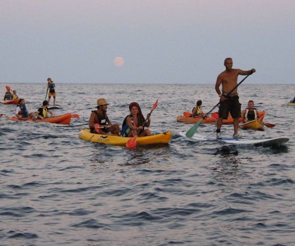 Randonnée guidée en kayak dans le Golfe de Saint Tropez Randonnée guidée en kayak dans le Golfe de Saint Tropez